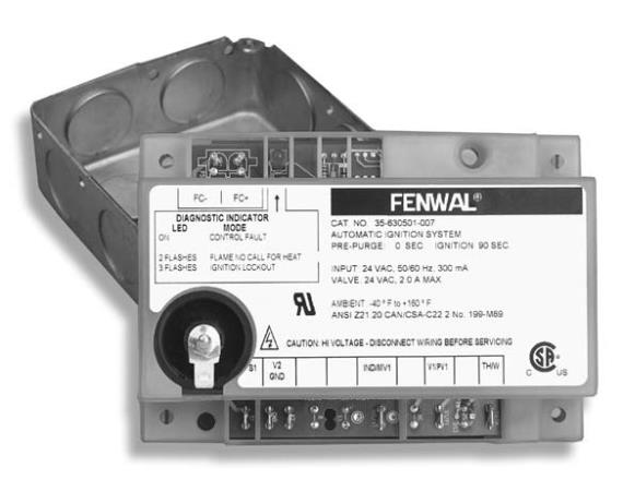 35-63 Series 24VAC Intermittent Pilot Ignition Control